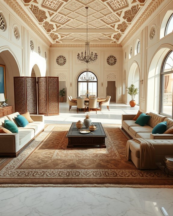 open inviting seamless spaces