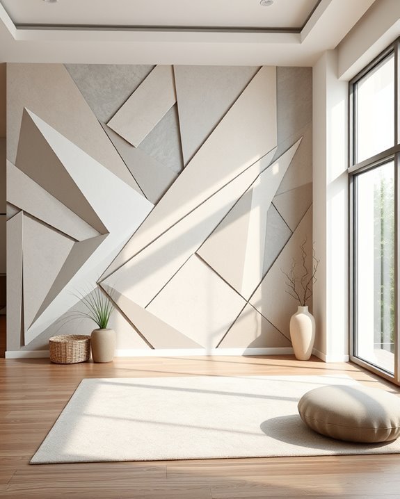 optical illusion wall designs