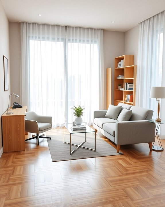 optimal furniture flow arrangement