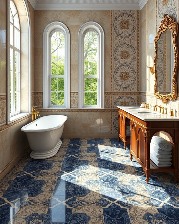 opulent intricate tile patterns