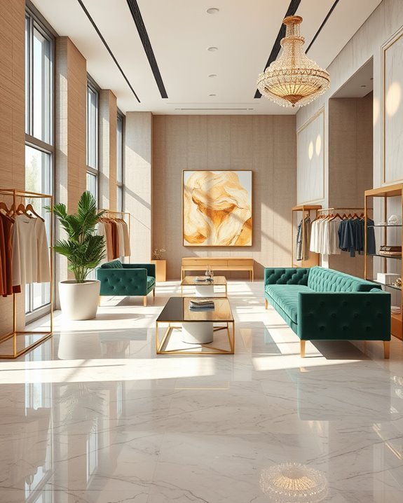 opulent materials and textures