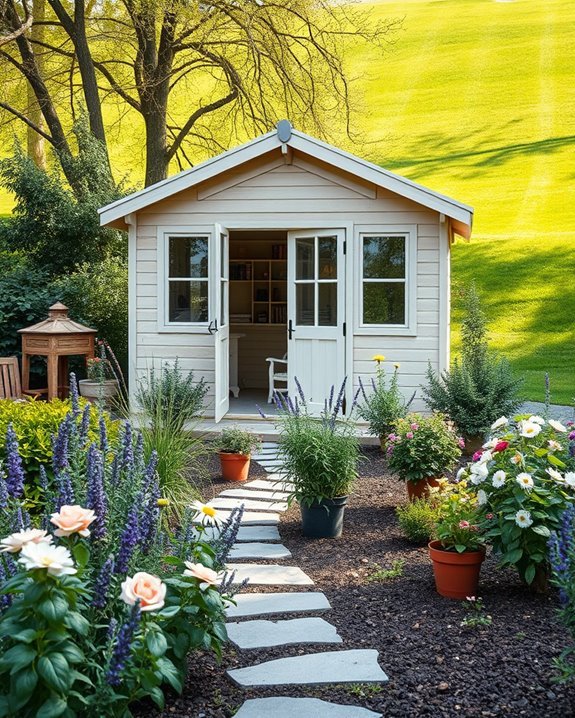organize and personalize shed