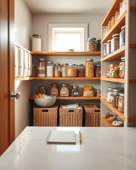 organize pantry inventory checklist