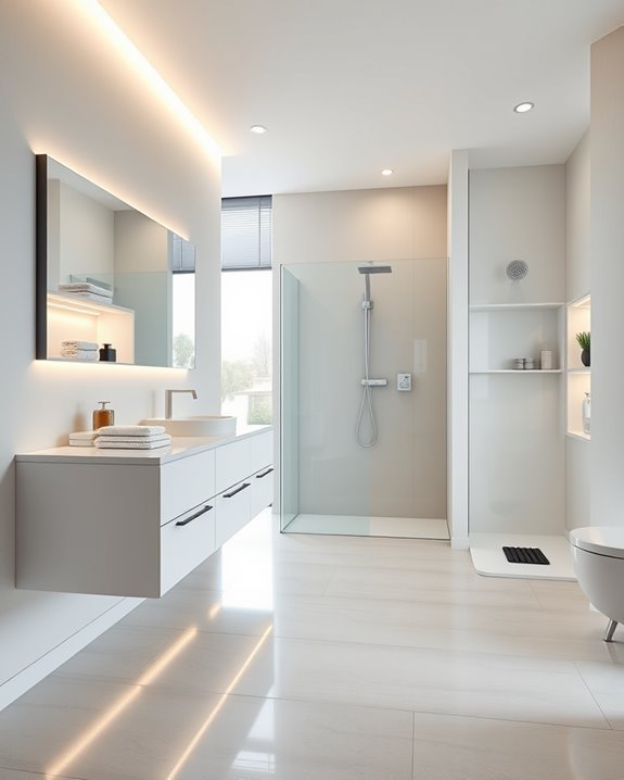 organized bathroom storage solutions