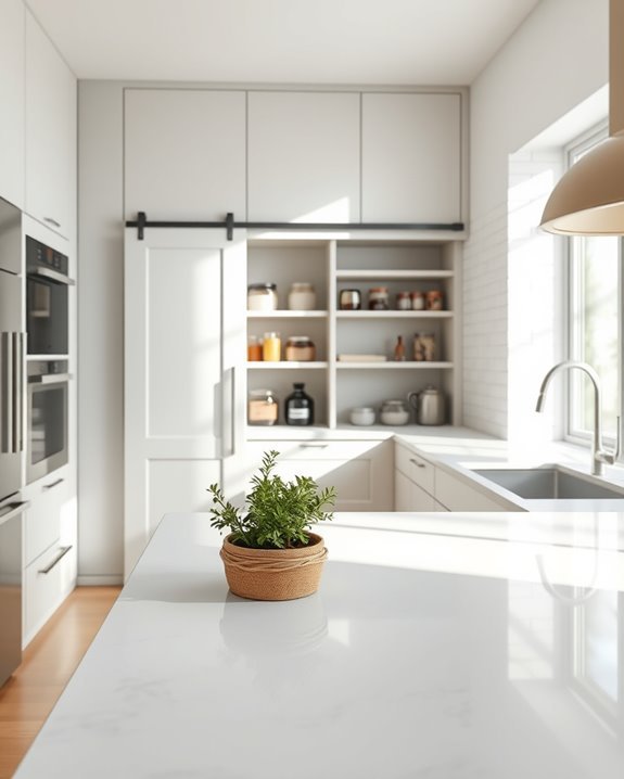 organized pantry for efficiency