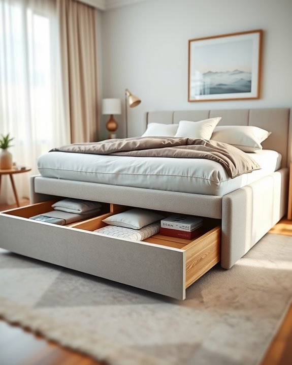 organized sleeping space solution