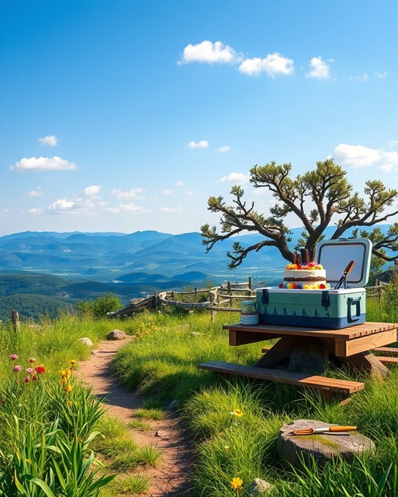 outdoor adventure celebration hike