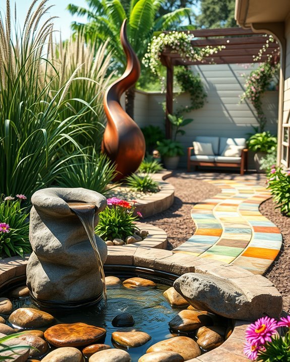 outdoor art enhances creativity