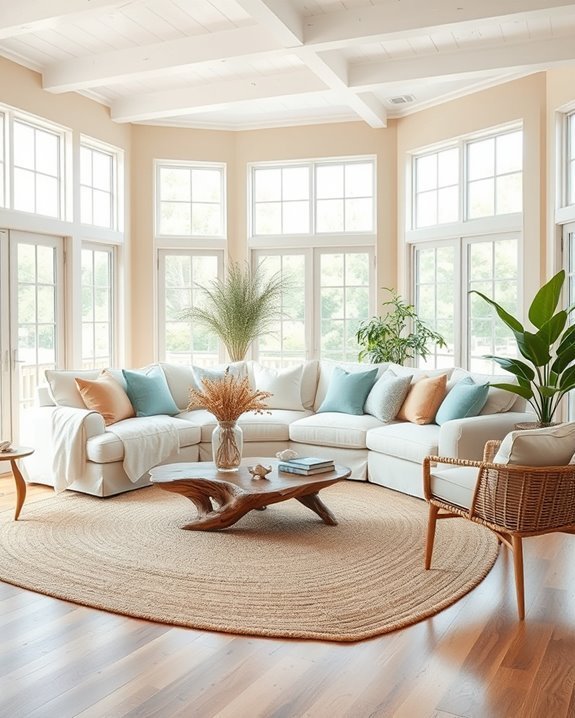 outdoor coastal living decor