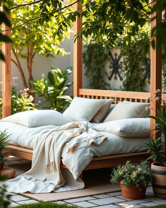outdoor comfort and serenity