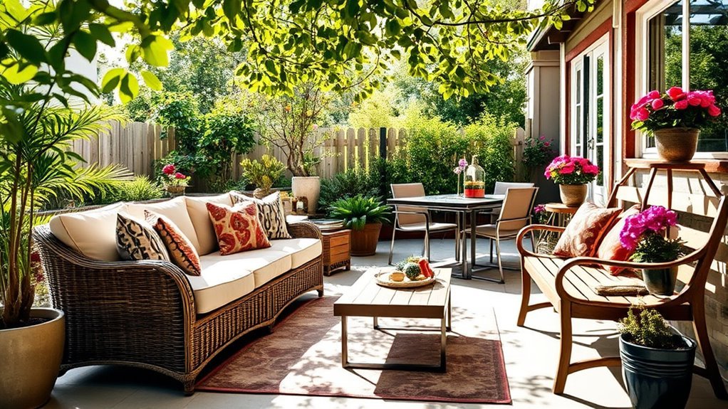 outdoor comfort furniture ideas