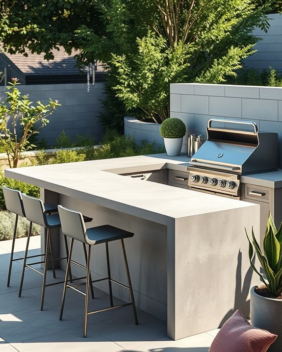outdoor cooking centerpiece design