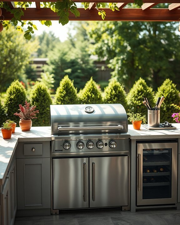 outdoor grilling essentials setup
