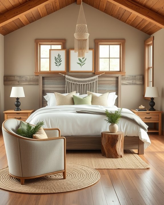 outdoor inspired farmhouse decor