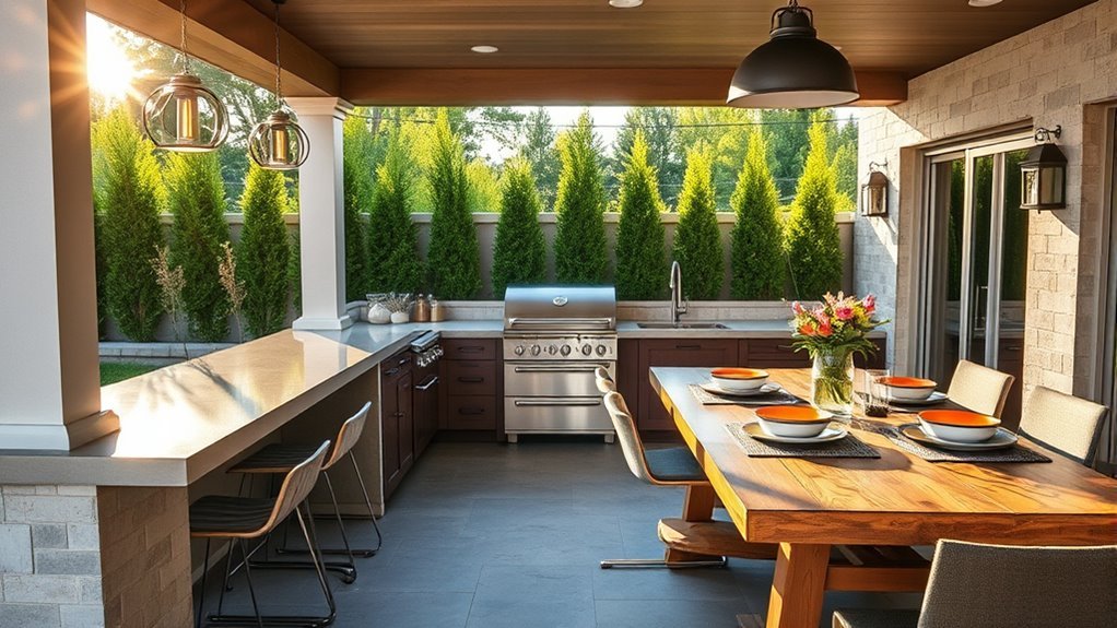 outdoor kitchen design inspiration