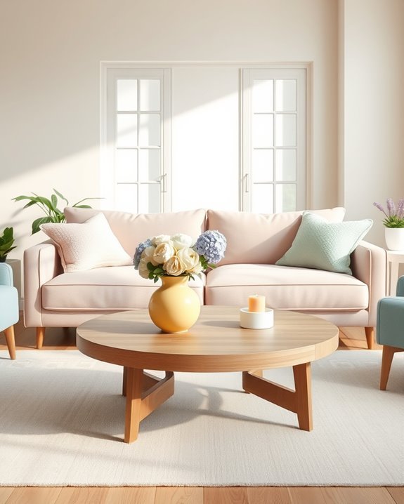 pastel color harmony tranquility
