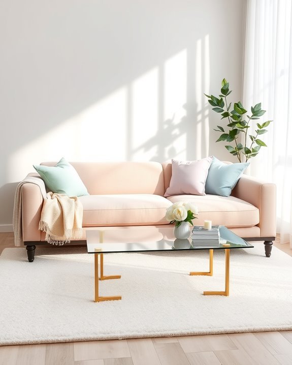 pastel colors for tranquility