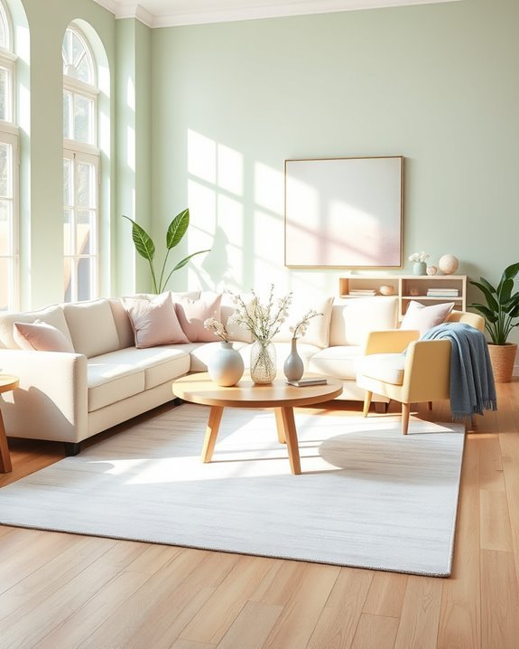 pastel palettes for tranquility