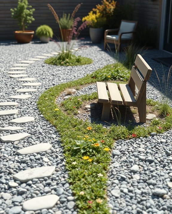 pathway design and lighting