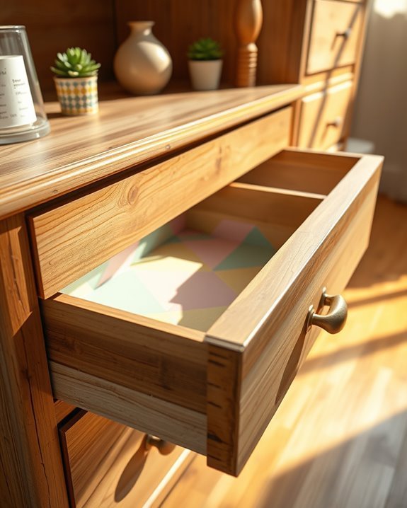 patterned drawer liner upgrade