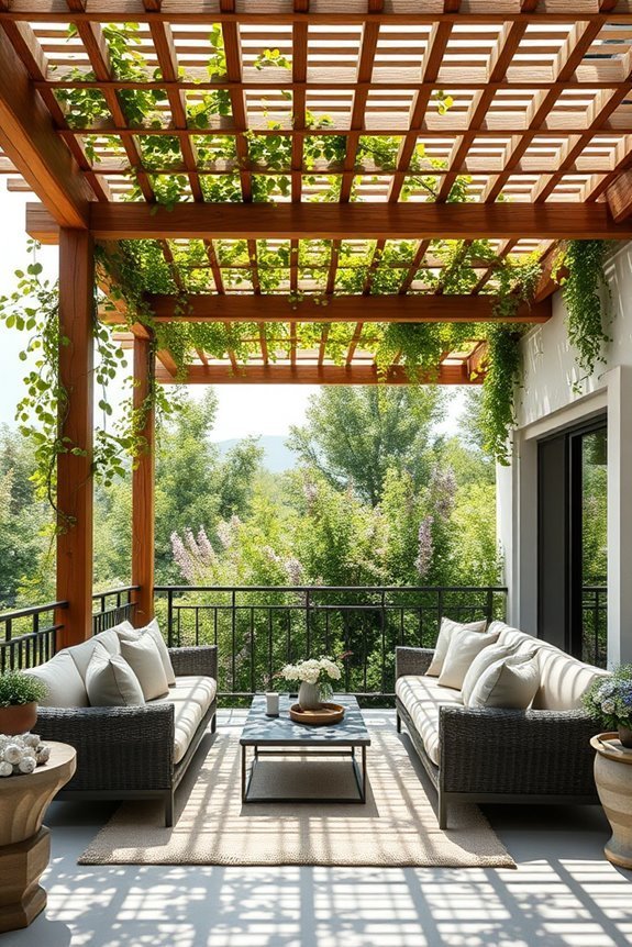 pergola designs for relaxation