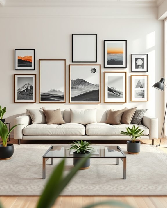 personalized art framing ideas