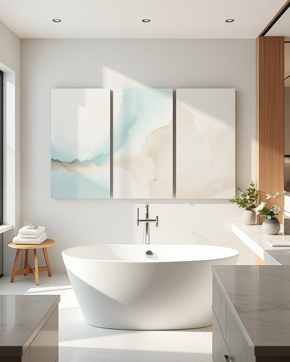 personalized artistic bathroom enhancements
