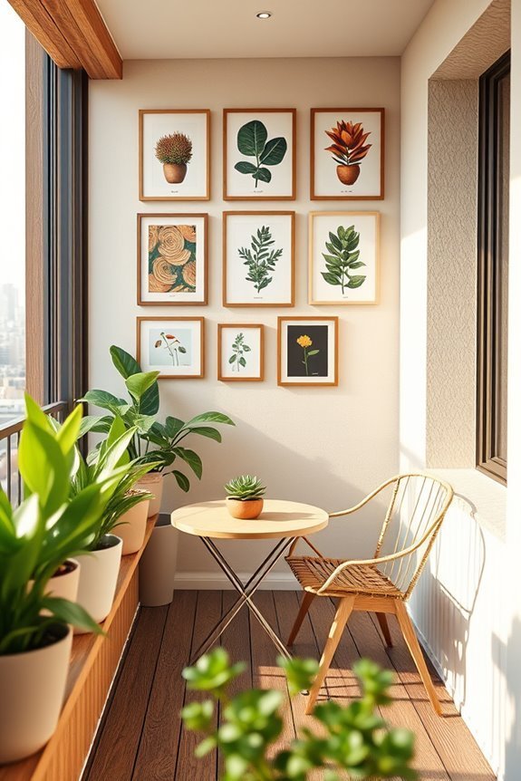 personalized balcony wall art