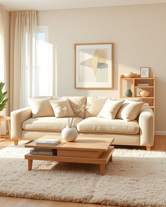 personalized beige wall art