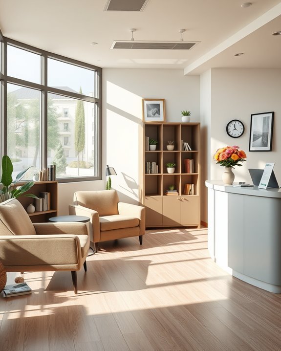 personalized clinic decor elements