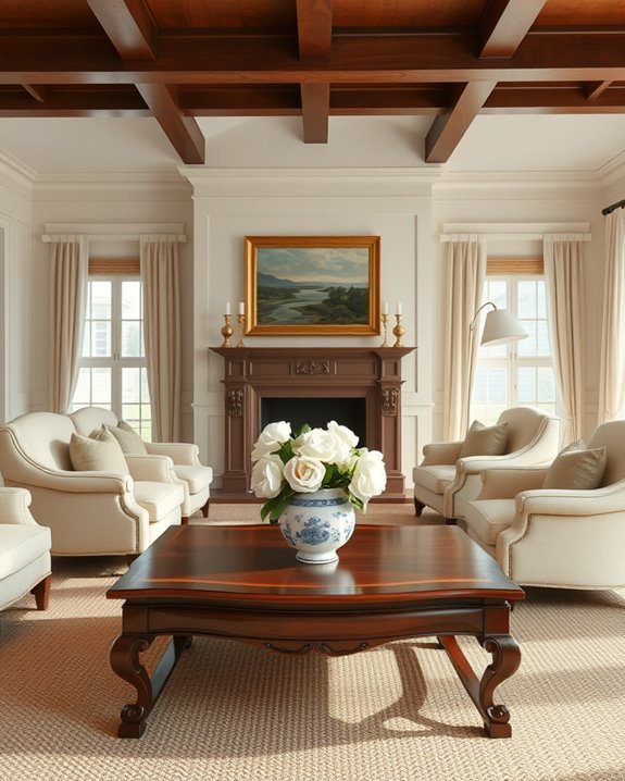 personalized colonial interior design
