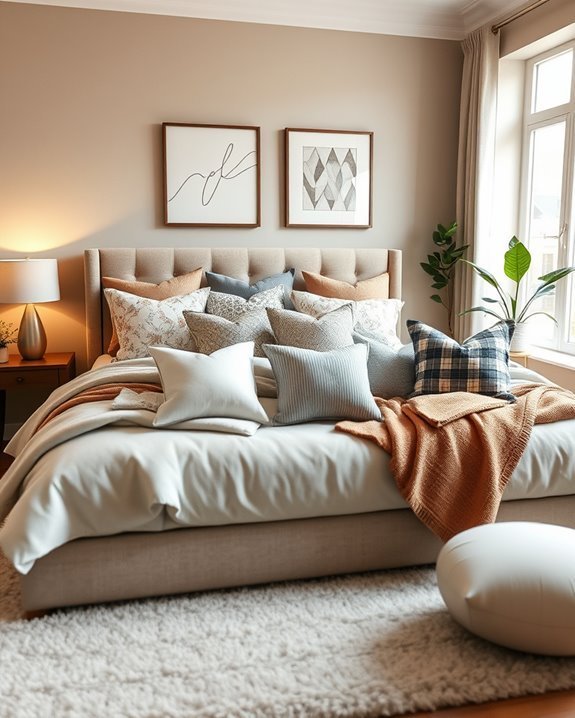 personalized cozy throw pillows