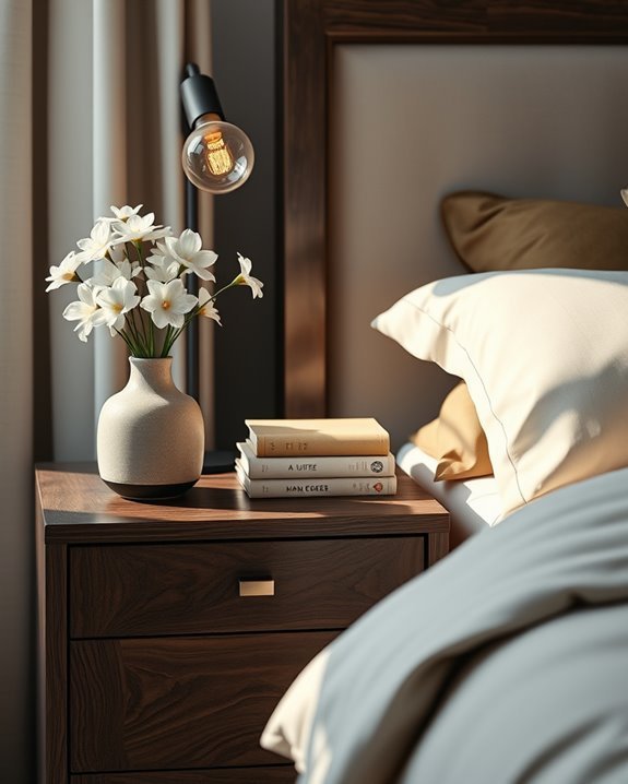 personalized dark wood decor