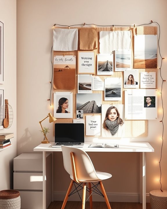personalized dorm room inspiration