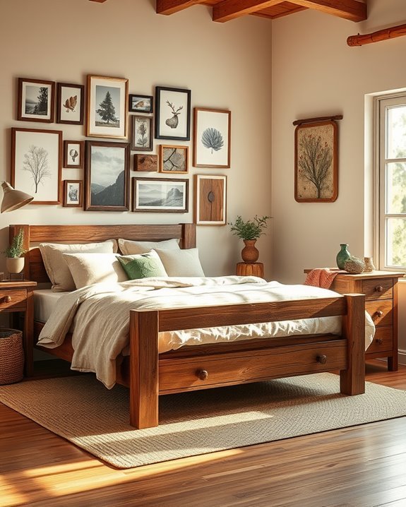 personalized eclectic gallery wall