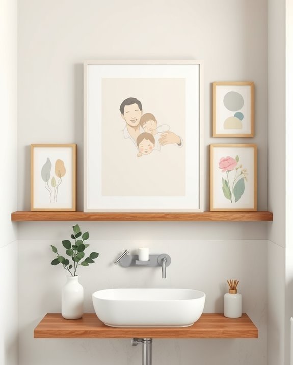 personalized family bathroom decor