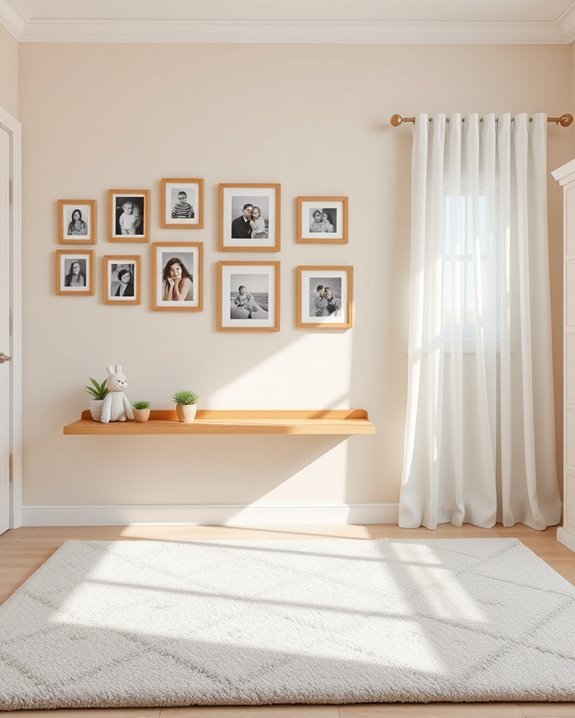 personalized family photo display