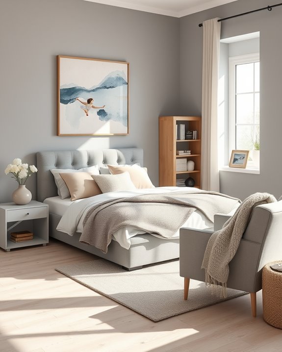 personalized grey wall decor