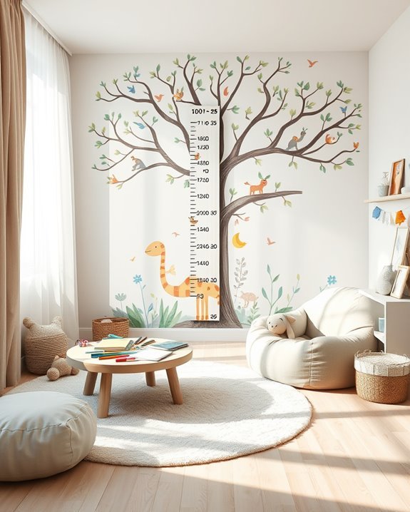 personalized growth chart design
