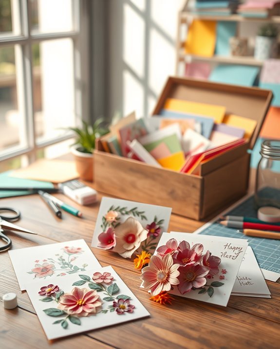 personalized handmade greeting cards