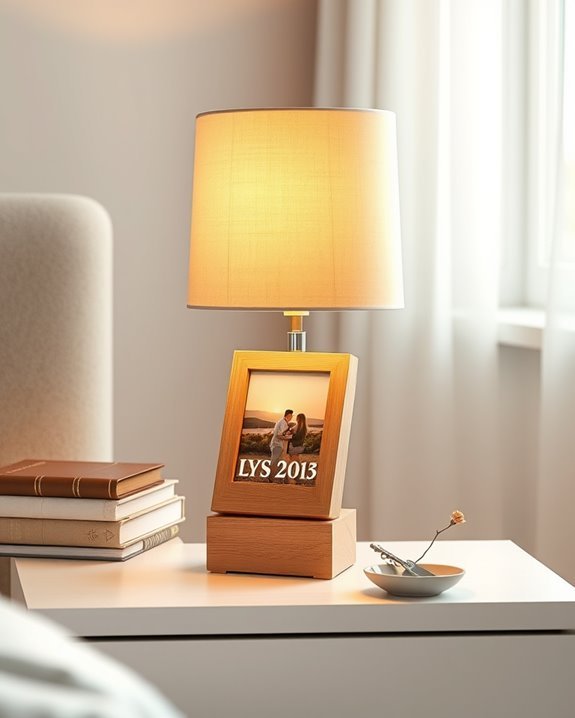 personalized illuminated memory decor