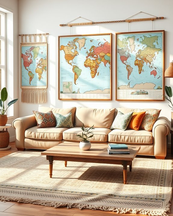 personalized illustrated travel maps