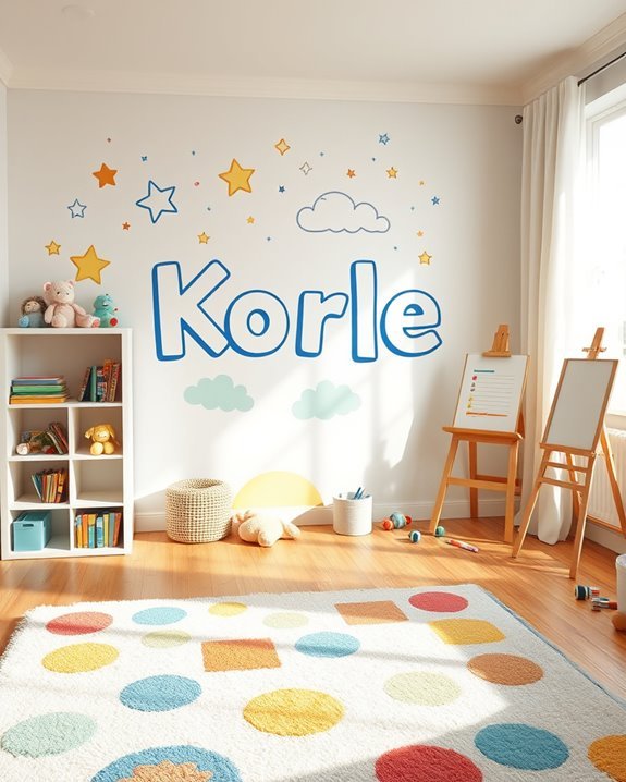 personalized name wall decor