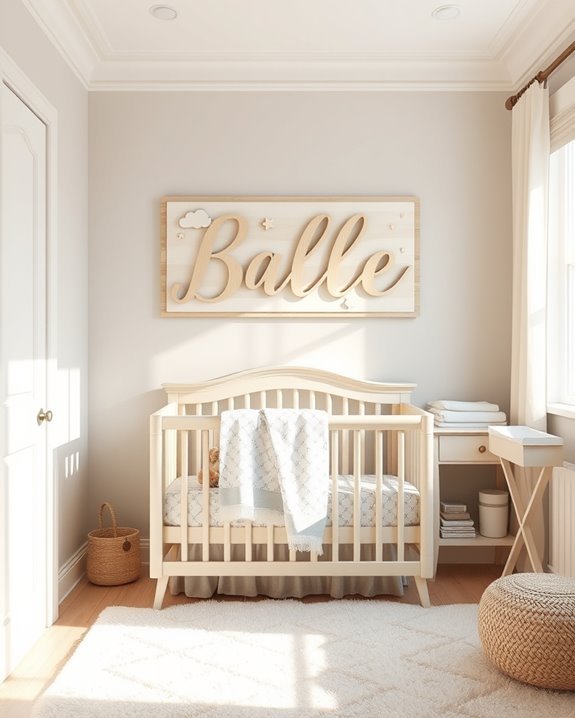 personalized nursery wall decor