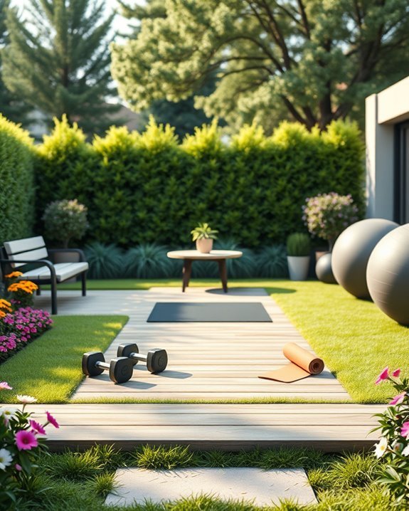 personalized outdoor workout zones
