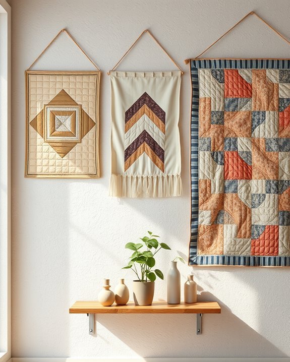 personalized quilted wall decor