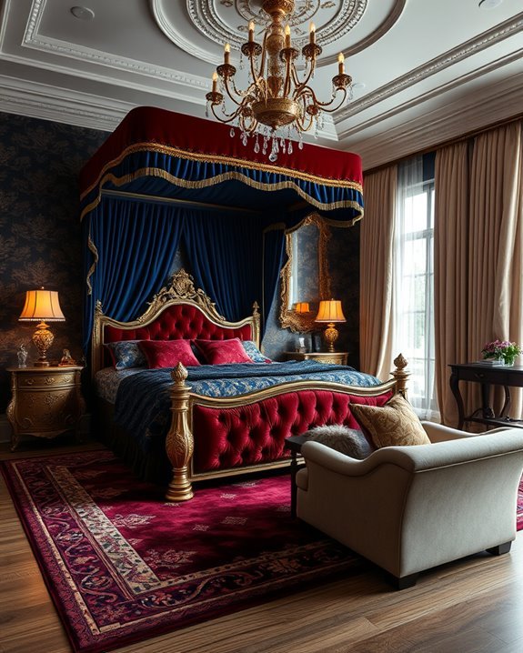 personalized regal themed decor