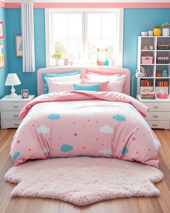 personalized vibrant bed linens