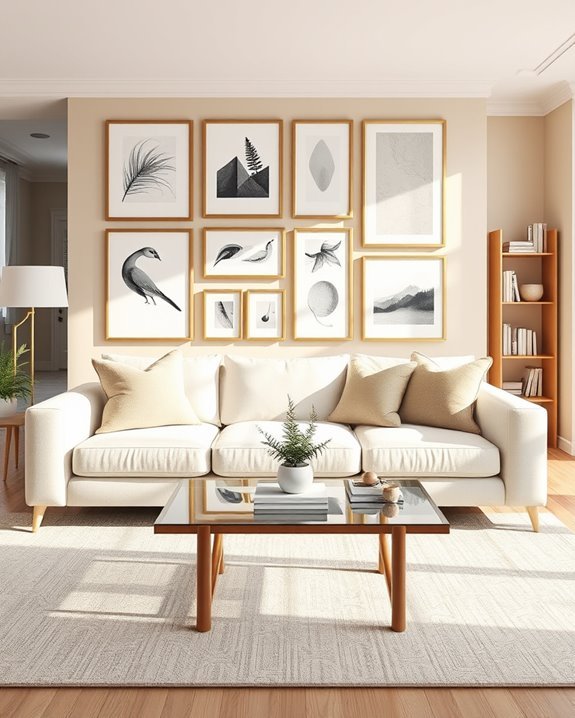 personalized vintage gallery wall