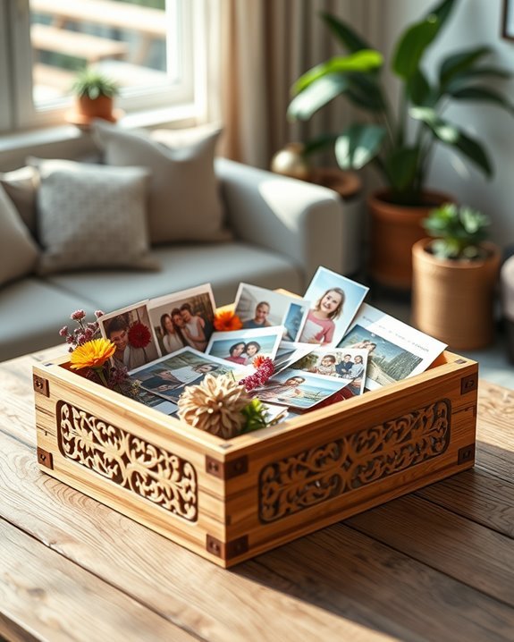 photo collage memory boxes